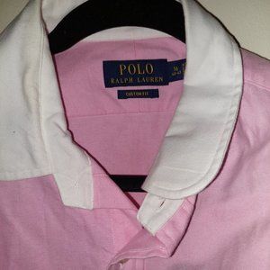 Polo by Ralph Lauren Button Up Pink Dress Shirt